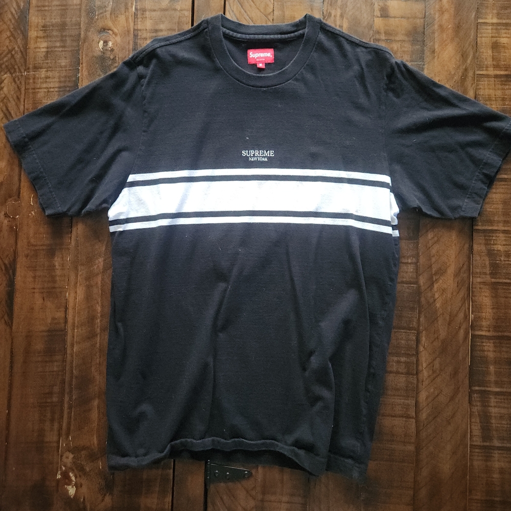 Supreme Black and White Men's Shirt